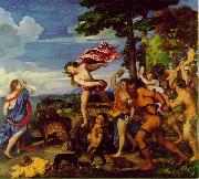 TIZIANO Vecellio Bacchus and Ariadne ar oil